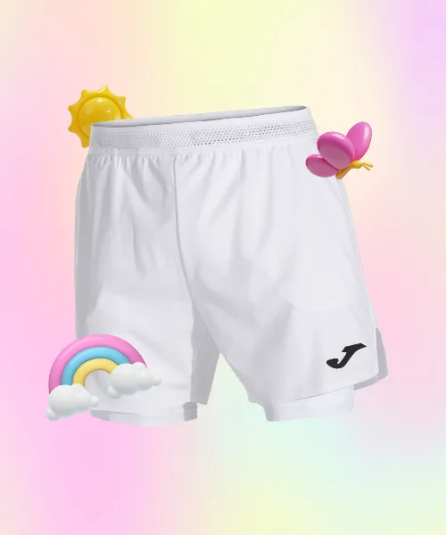 Iconic Men's White Shorts