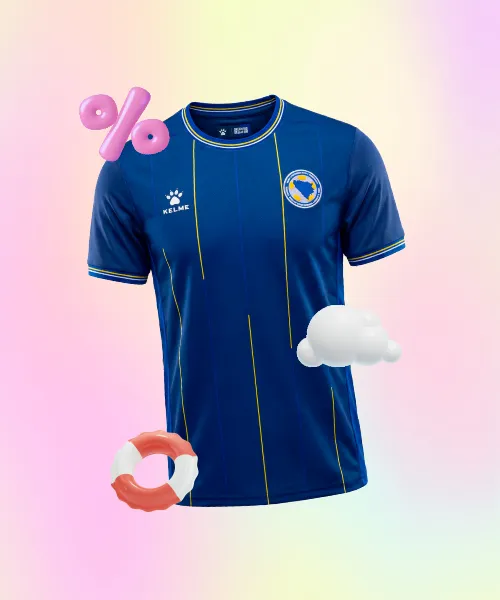 BOSNIA & HERZEGOVINA WORLD CUP HOME JERSEY