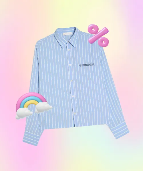 Embroidered Long Sleeve Shirt
