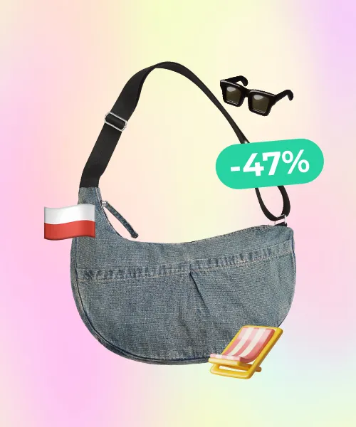 Denim Crossbody Bag