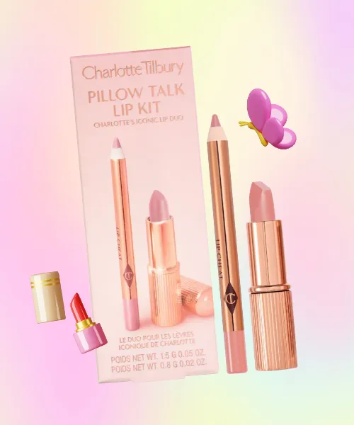 Charlotte Tilbury Pillow Talk Lipstick & Liner Set