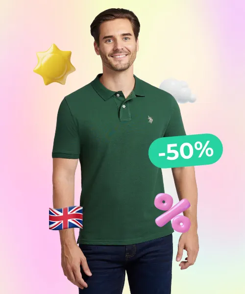 Mens Double Polo Shirt