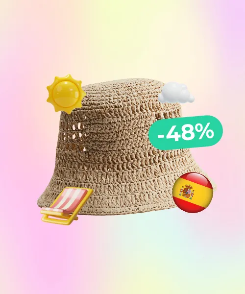 Straw bucket hat