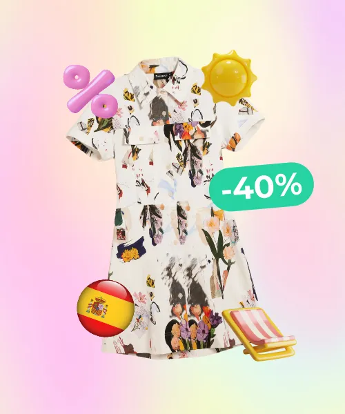 Short collage dress