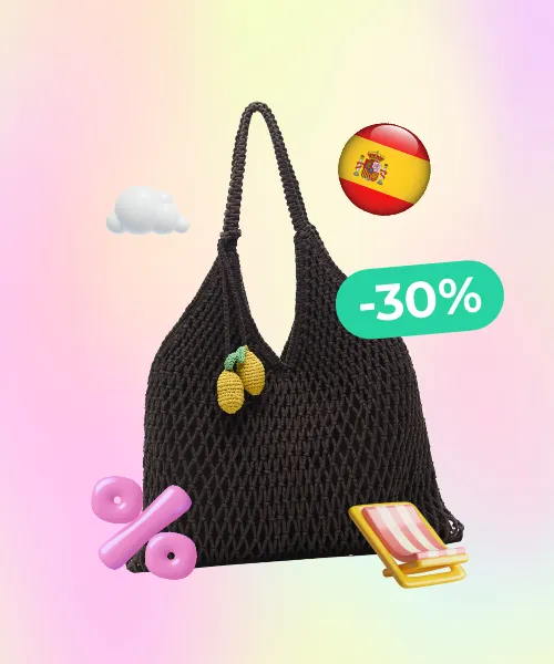 Embellished shopper bag