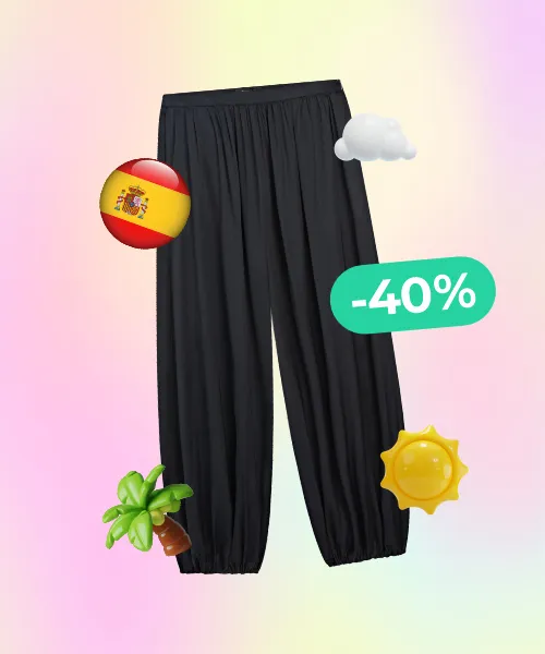 Balloon fit satin pants