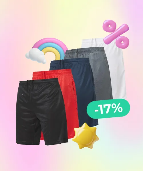Ultra Performance 5 Pack Mens Shorts