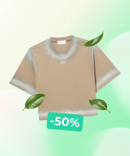 Crop Spray Off Stamp T-shirt