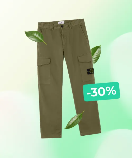 Regular Fit Cargo Pants With Pockets