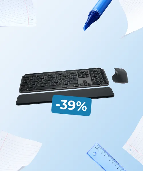 Wireless Keyboard and Mouse with Hand Rest