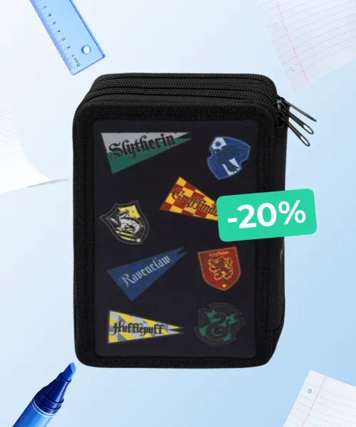 Harry Potter Pencil Case with Accessories