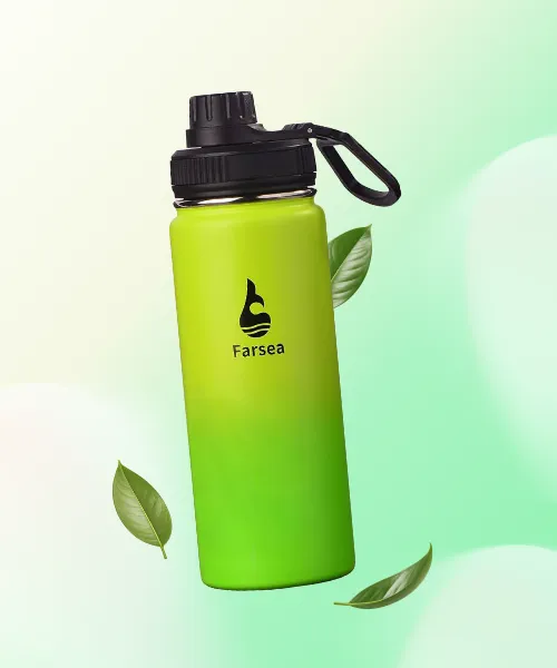 Water Bottle With Paracord Handle