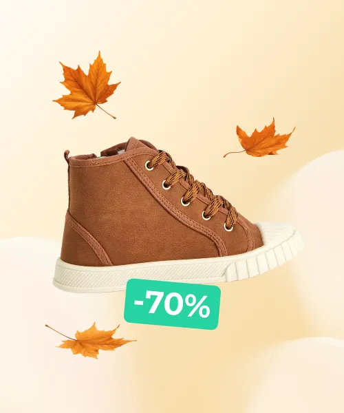 Leather High Top Trainers