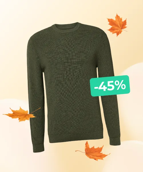 MCNEAL Ribbed Knit Sweater