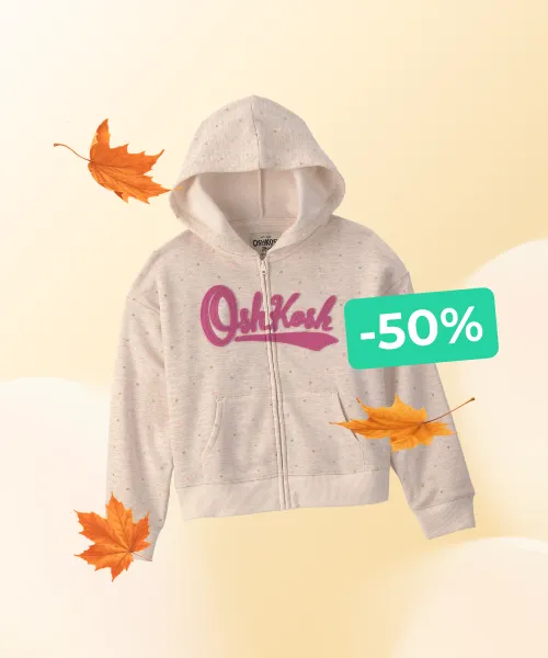Girls Fleece Zip-Up Hoodie