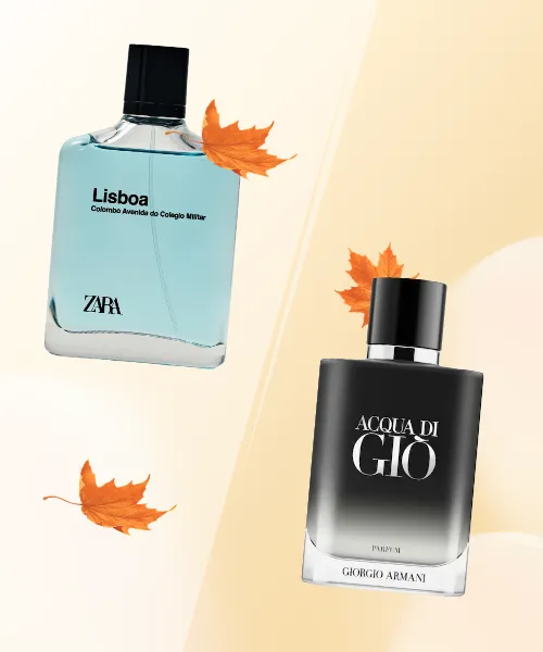 Zara Lisboa Colombo vs Giorgio Armani Acqua di Giò