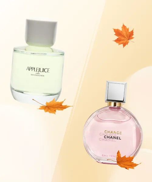 Zara Applejuice vs Chanel Chance Eau Tendre