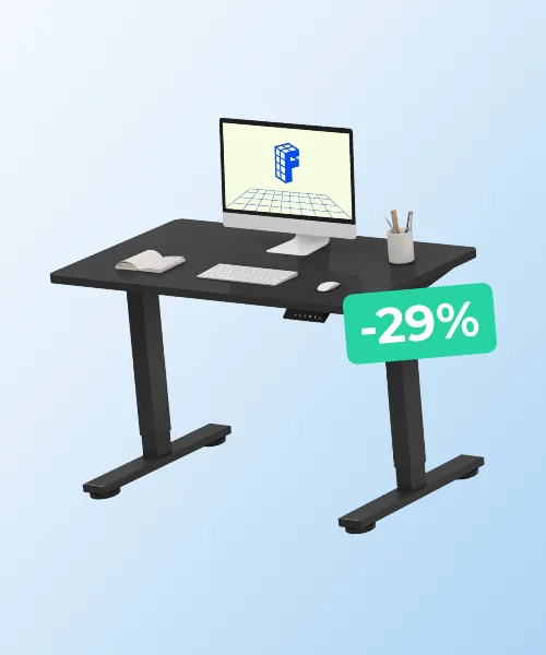 FLEXISPOT EN1 One-Piece Standing Desk
