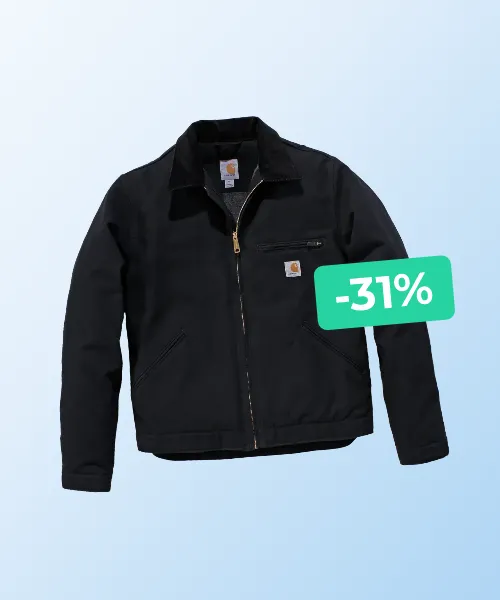 Carhartt Men's Iconic J01 Duck Detroit Jacket