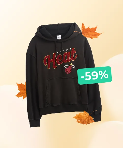 GAP NBA Miami Heat Logo Heavyweight Hoodie