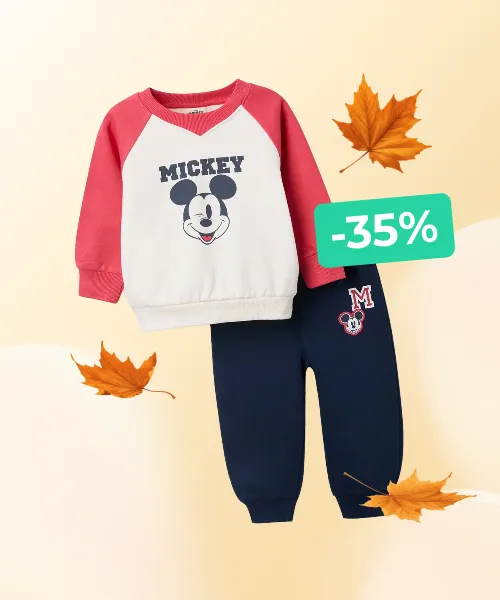 Mickey Mouse Fleece Tracksuit Set