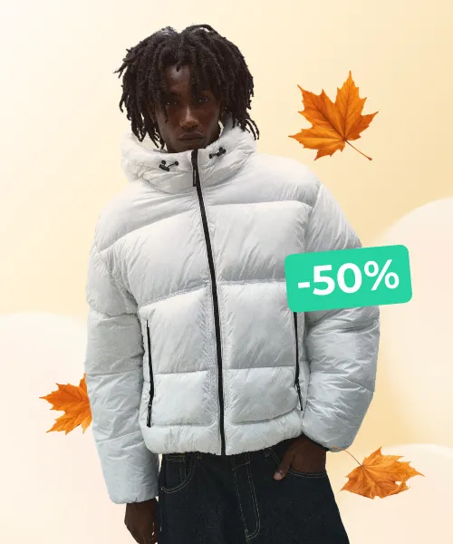 HOODED PUFFER JACKET