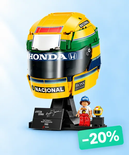 LEGO Editions Ayrton Senna Helmet - F1