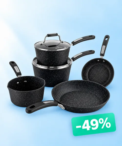 Scoville Neverstick 5 Piece Cookware Set