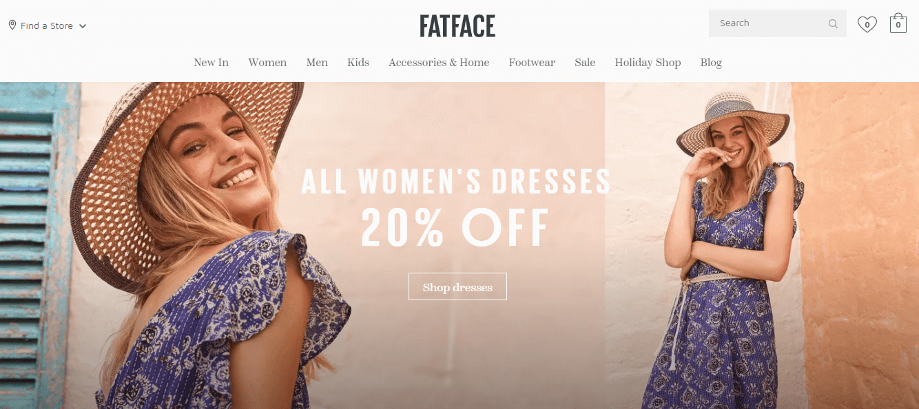 FAT FACE купить онлайн с доставкой в Узбекистан - Meest Shopping