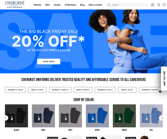 Cherokee Uniforms - 2