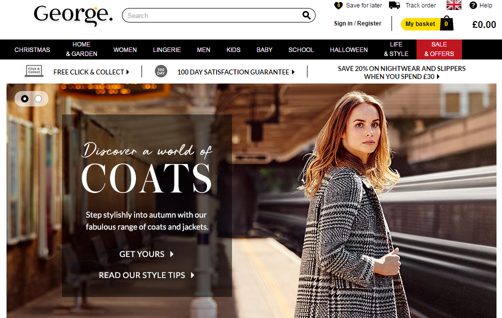 GEORGE купити онлайн в США з доставкою в Україну - Meest Shopping - 2